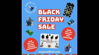 Up to 25% Off! #blackfriday #fuzzpedals #guitar