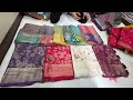 Chickpet Bangalore wholesale Boutique sarees||Single saree courier available