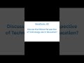 IGNOU MES-131 Solved Paper June 2024 | Ethical Perspective of Technology | Technology in Education |