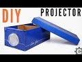 How to make Smartphone Projector at home | DIY Shoe box Projector