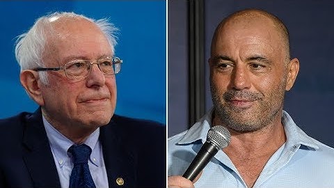 Joe Rogan, the Everyman, endorses Bernie Sanders