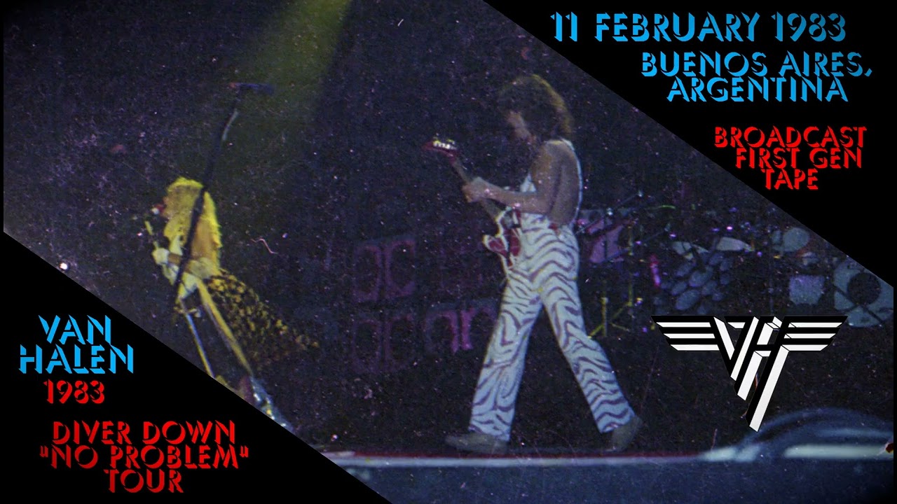 Van Halen - 11 February 1983 - Obras Stadium, Buenos Aires, Argentina (1st Night) [Broadcast]