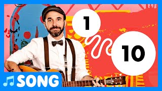 Counting 1 to 10 🎸 Number Learning Song for Kids | Lucky Diaz and the Family Jam Band