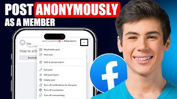 How To Post Anonymously On A Facebook Group As A Member