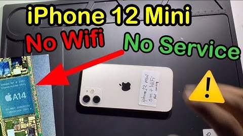 iPhone 12 mini WiFi & SIM not working. No Imei.no WiFi Repair.