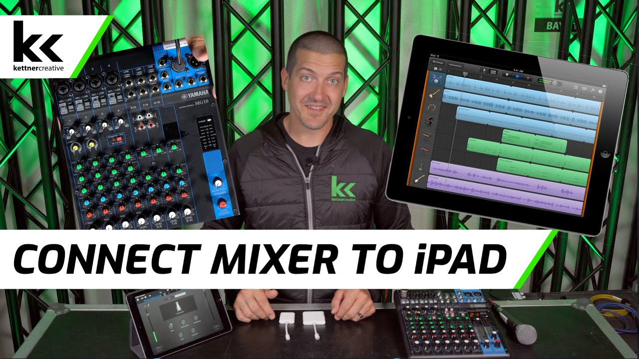 4 Ways Connect Audio Mixer - YouTube