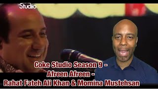 Coke Studio Season 9 - Afreen Afreen - Rahat Fateh Ali Khan & Momina Mustehsan | 🇬🇧 Reaction |