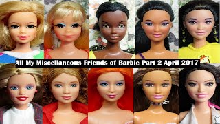 This is part two of my miscellaneous friends barbie collection! these
dolls are arranged in no particular way, as i wanted to include a
variety f...