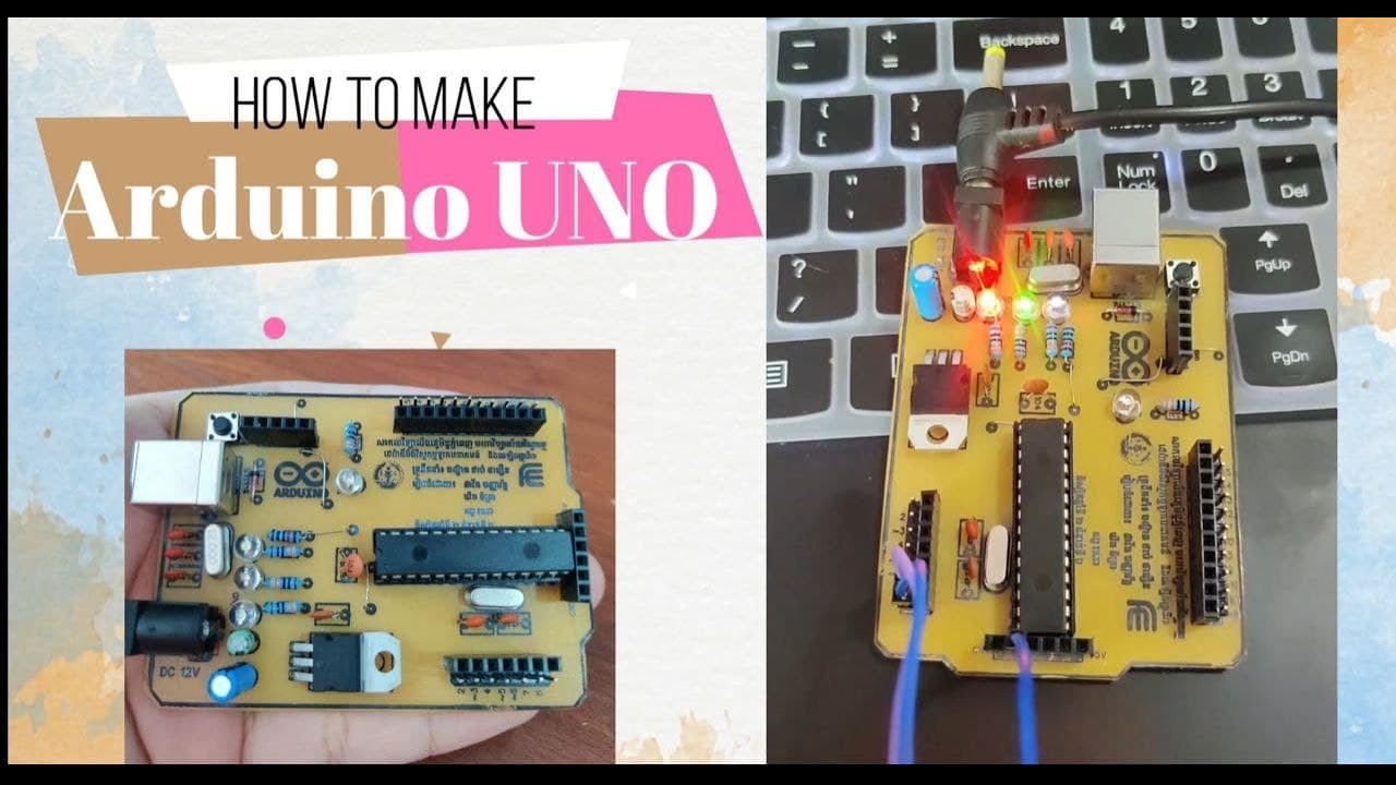 How to make Arduino UNO - YouTube