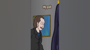 President cares more about the polls than a Pool Shark 🦈 #shorts #animation