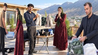 Fatima's surprise was unbelievable! Romance and buying warm clothes for her children!