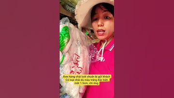 Thực Tế Những Đơn Hàng Chài Lưới Gửi Khách – Chia Sẻ Chài Dù Mắt Tép 3m, Màu Trắng Đặc Biệt #shorts