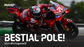 Bestia's first pole in red! 🔴 | 2024 #PortugueseGP
