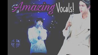 AmaJin vocals - Kim Seokjin live vocal compilation AmaJin vocals - Kim Seokjin live vocal compilation