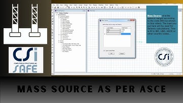 CSI SAFE Course - 05 Mass Source as per ASCE