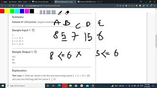 Codechef | Airline Restrictions |AIRLINE | September Long challenge