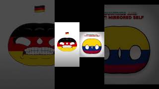 Mirrored Self Original vs My Version🪞 #shorts #countryballs #countrygirl