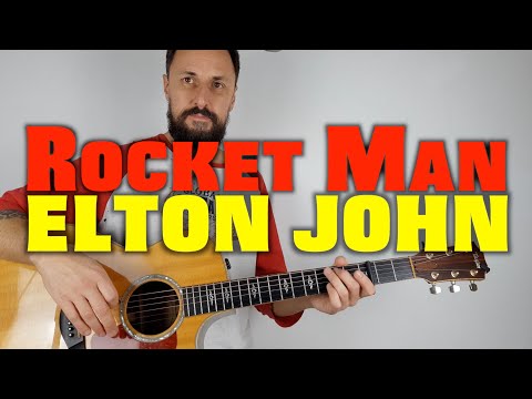 Rocket Man Elton John Cover and Lesson