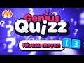 GENIUS QUIZZ 1️⃣3️⃣ [Moyen] 50 questions de culture G !