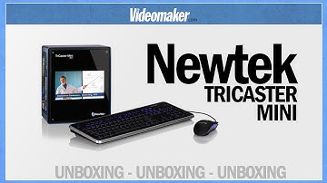 NewTek Tricaster Mini - Sponsored Unboxing & Setup