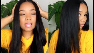 IS THIS HAIR WORTH THE MONEY? | NADULA HAIR: INDIAN STRAIGHT INITIAL REVIEW