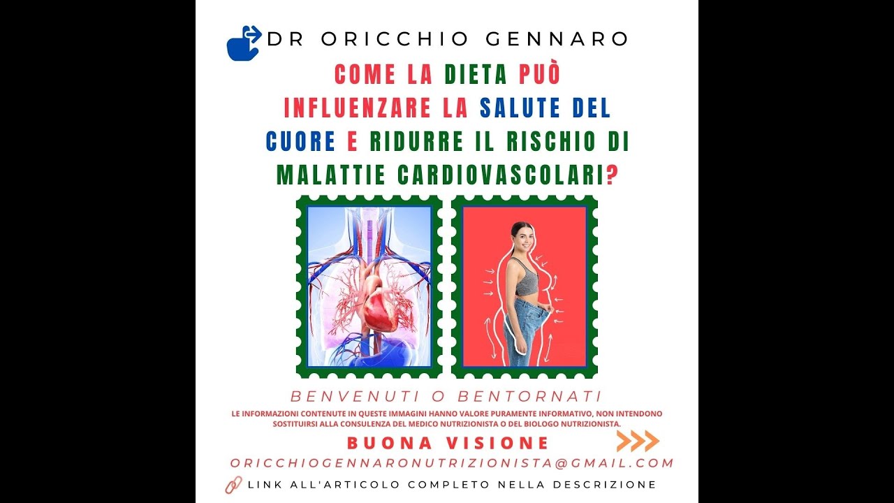 COME LA DIETA PUÒ INFLUENZARE LA SALUTE DEL CUORE E RIDURRE IL RISCHIO ...