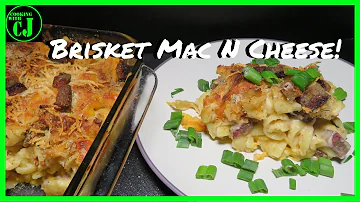 Brisket Mac N' Cheese | How to make easy mac n cheese!