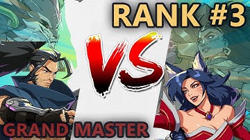 (Grand Master) Mouaz vs (Rank #3) lICaNiixxXx | Yasuo Warwick vs Ahri Illaoi | Season 0 | 2XKO