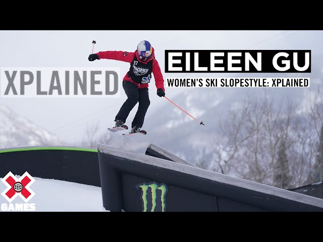 EILEEN GU: X Games Xplained - Ski Slopestyle