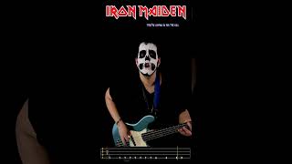 Invaders - Iron Maiden | 5 | #shorts  #ironmaiden  #ironmaidencover #basscover #bassplayer  #guitar
