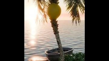 Who else is missing summer vibes?  #blender #animation #3d #sunset #summervibes #pirates #shorts