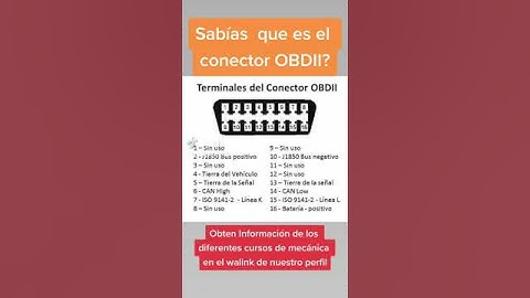 pines conector obd2