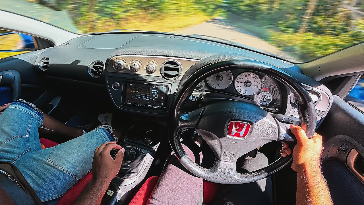 POV DRIVE IN A 420BHP TURBO HONDA INTEGRA TYPE R!!