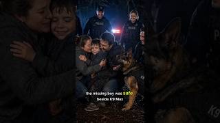 K9 Hero Dog Found Missing Boy in Forest 😭🐶🚔