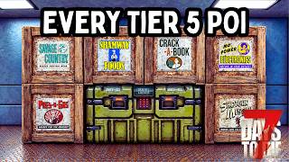 Every Tier 5 POI in 7 Days to Die 3.3 - Where to Find Them and How to Loot Them