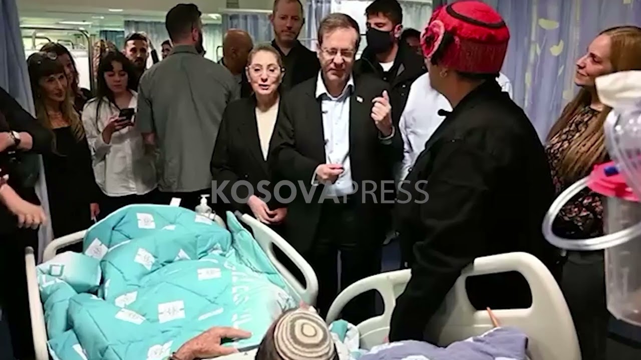 Presidenti izraelit viziton të plagosurit