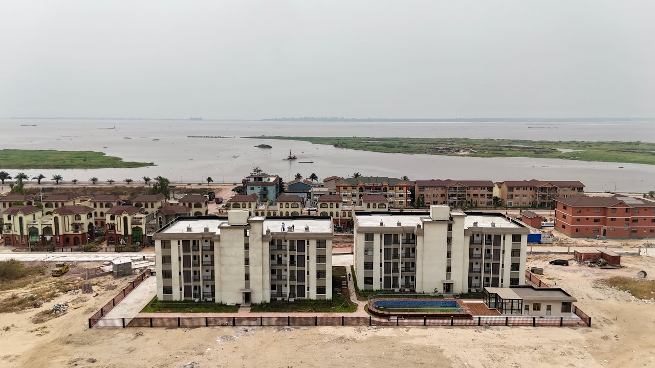 A New Construction in La Cité du Fleuve in KINGABWA