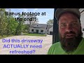 Cleaning Up a Messy Yard & Refreshing the Driveway