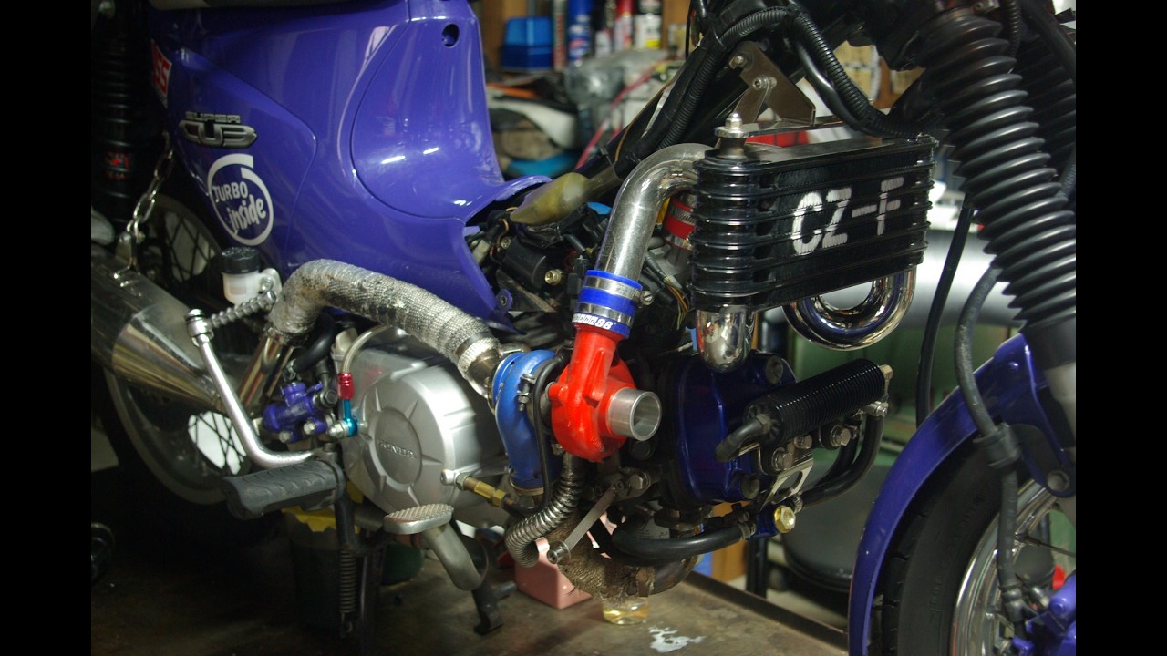 スーパーカブ 4速化計画 ② エンジン載替編 Honda C50 Super Cub 4