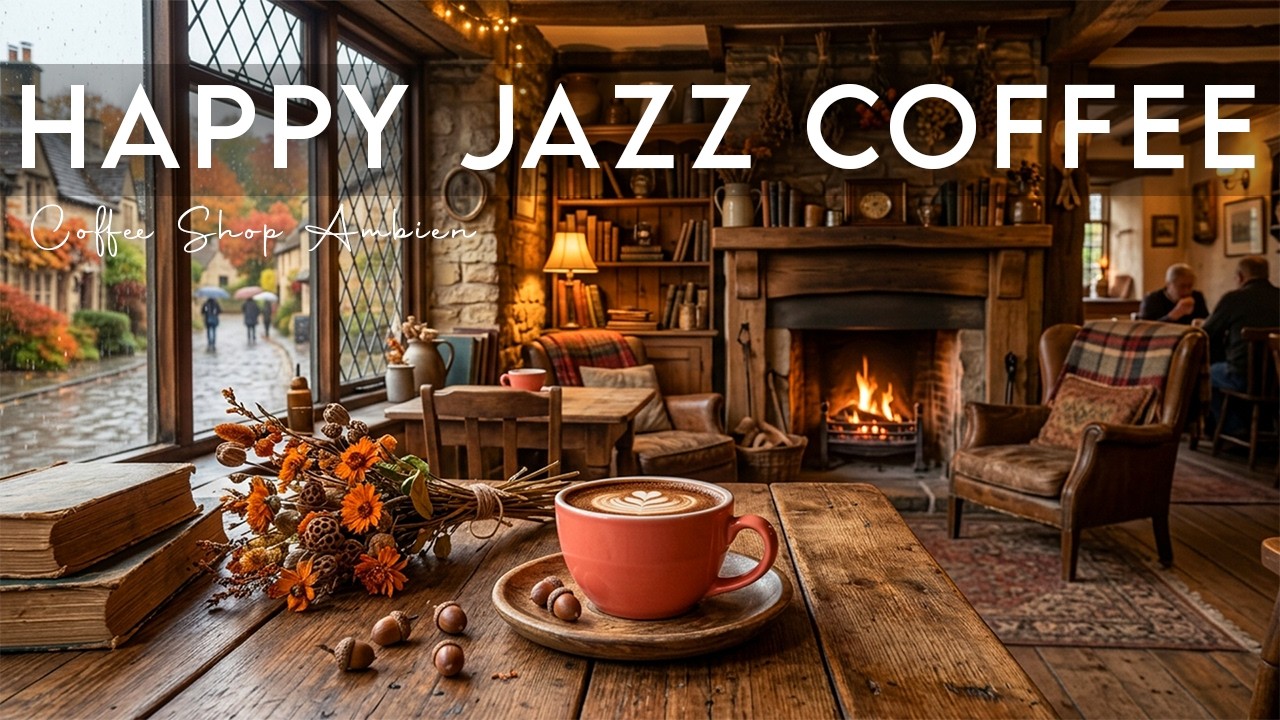 Happy Jazz Coffee ☕ Bossa Nova instrumental for Relaxing, Holiday
