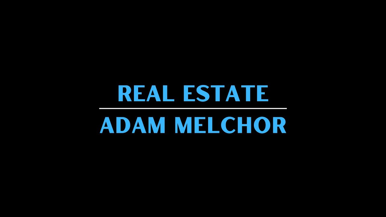 Adam Melchor Real Estate (Karaoke) YouTube