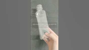 Chai nhựa vuông (350ml) Song Long kèm theo nắp #shorts