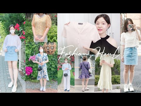 <strong>6월</strong> 패션하울 🌿 가격실화? 만원이하부터 저렴하고 예쁜 <strong>원피스</strong>,가디건,블라우스,바지,민소매,티셔츠 가득가득