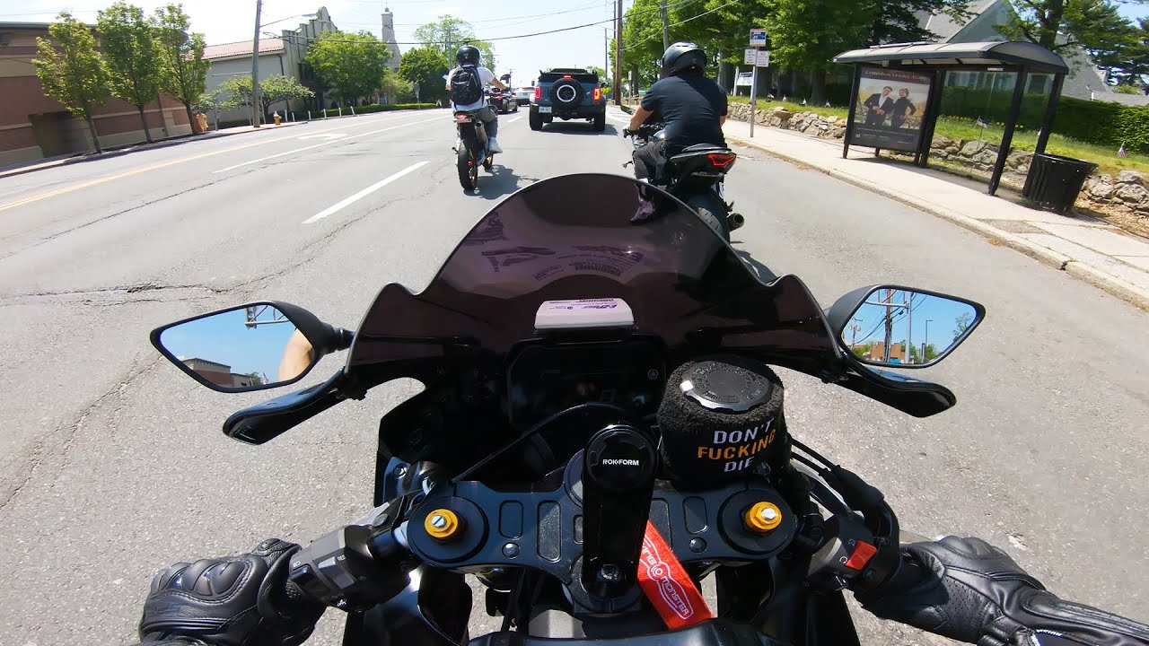 Yamaha R7 Pure Ride - Full System SC Project Exhaust - YouTube