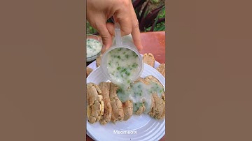 Cách làm chuối đập nước cốt dừa #nauan #food #monngon #banhque #shorts