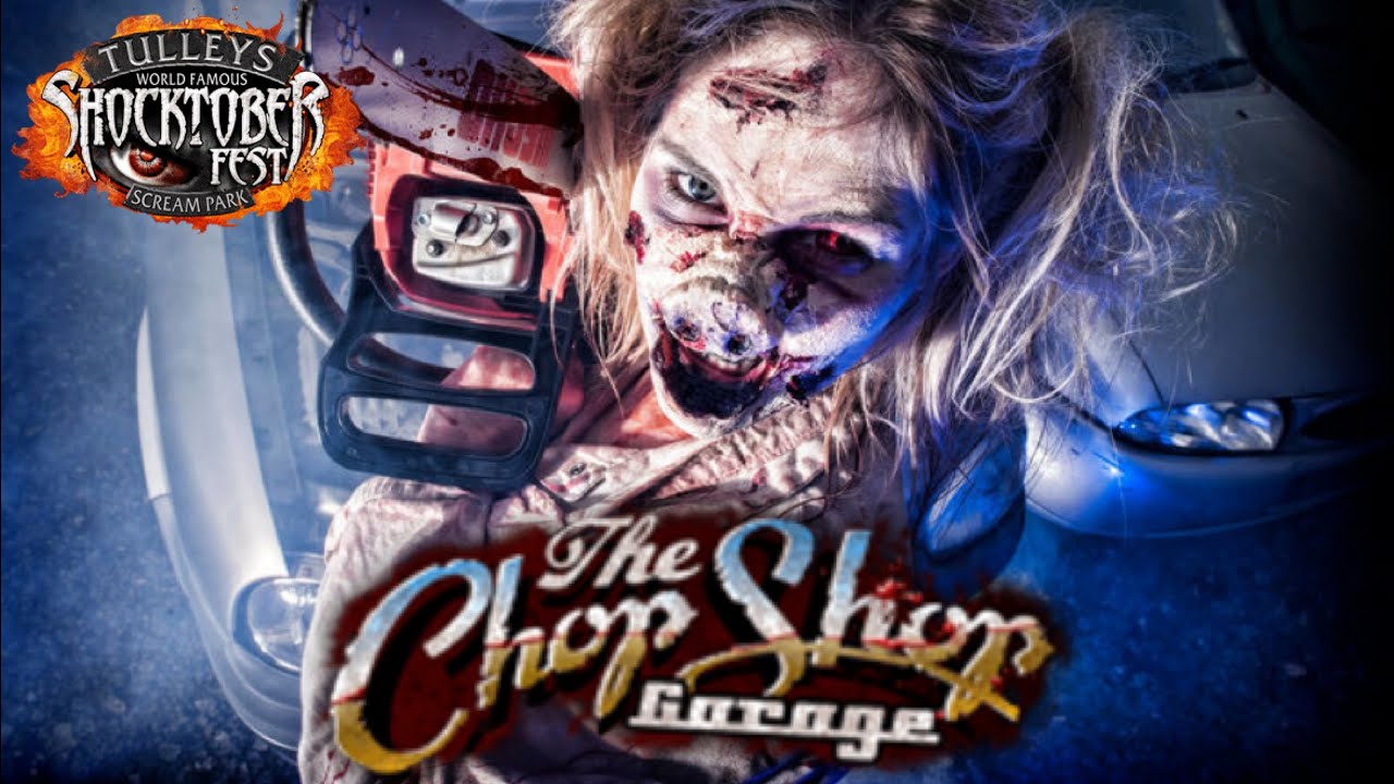 CHOP SHOP FULL MAZE WALKTHROUGH - Tulleys Shocktober Fest 2023