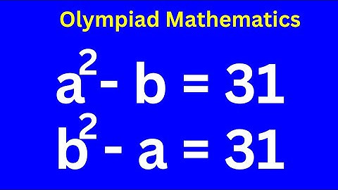 Germany Math Olympiad Algebra Problem | You Should Learn This Trick.