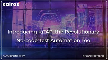 Transform Your Testing with KiTAP – The Next-Gen No-Code Test Automation Platform with AI