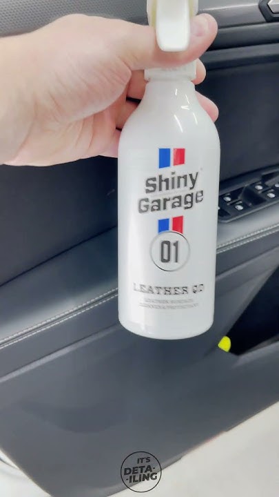 Что такое квик детейлер кожи? Shiny Garage Leather QD #детейлинг # ...