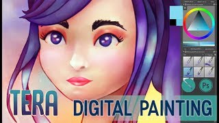 Tera - Digital painting | Speedpaint